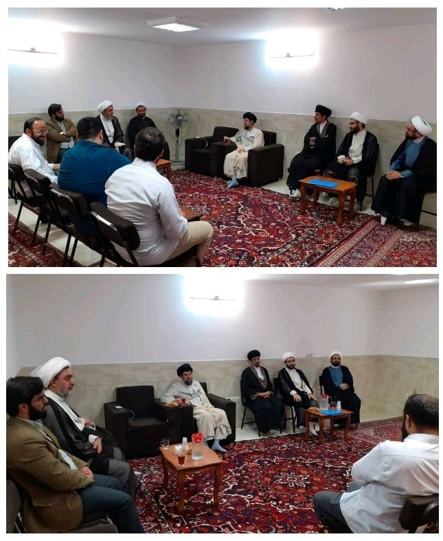 جلسه قائم مقام و معاونین مجتمع با اساتید محترم مدرسه علمیه امام کاظم(ع) اصفهان