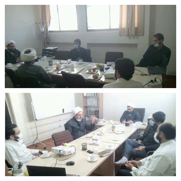 جلسه شورای دبیران گروه های علمی عمومی مجتمع حوزه ای صدر (مشکات)