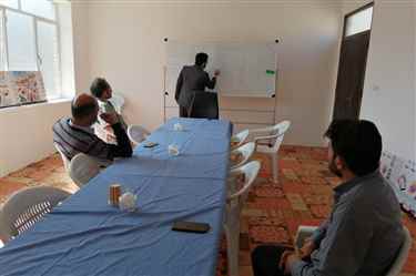 جلسه بررسی اولیه محوطه سازی ورودی مدرسه علمیه کریمه اهل بیت(س) و مرکز تخصصی برگزار شد